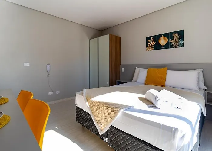 Studio com ótima localização e decorado! 5
